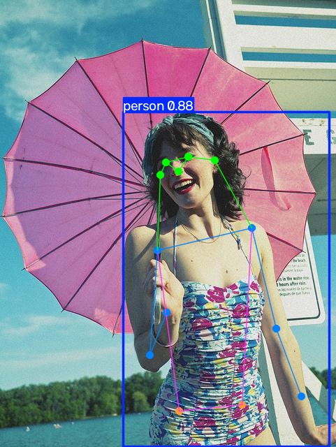 pose 单人关键点